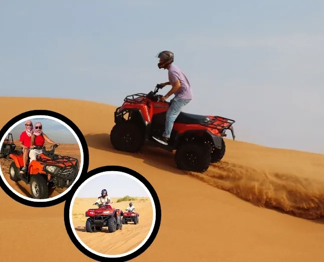 Red Dune Buggy Dubai Extreme Ride